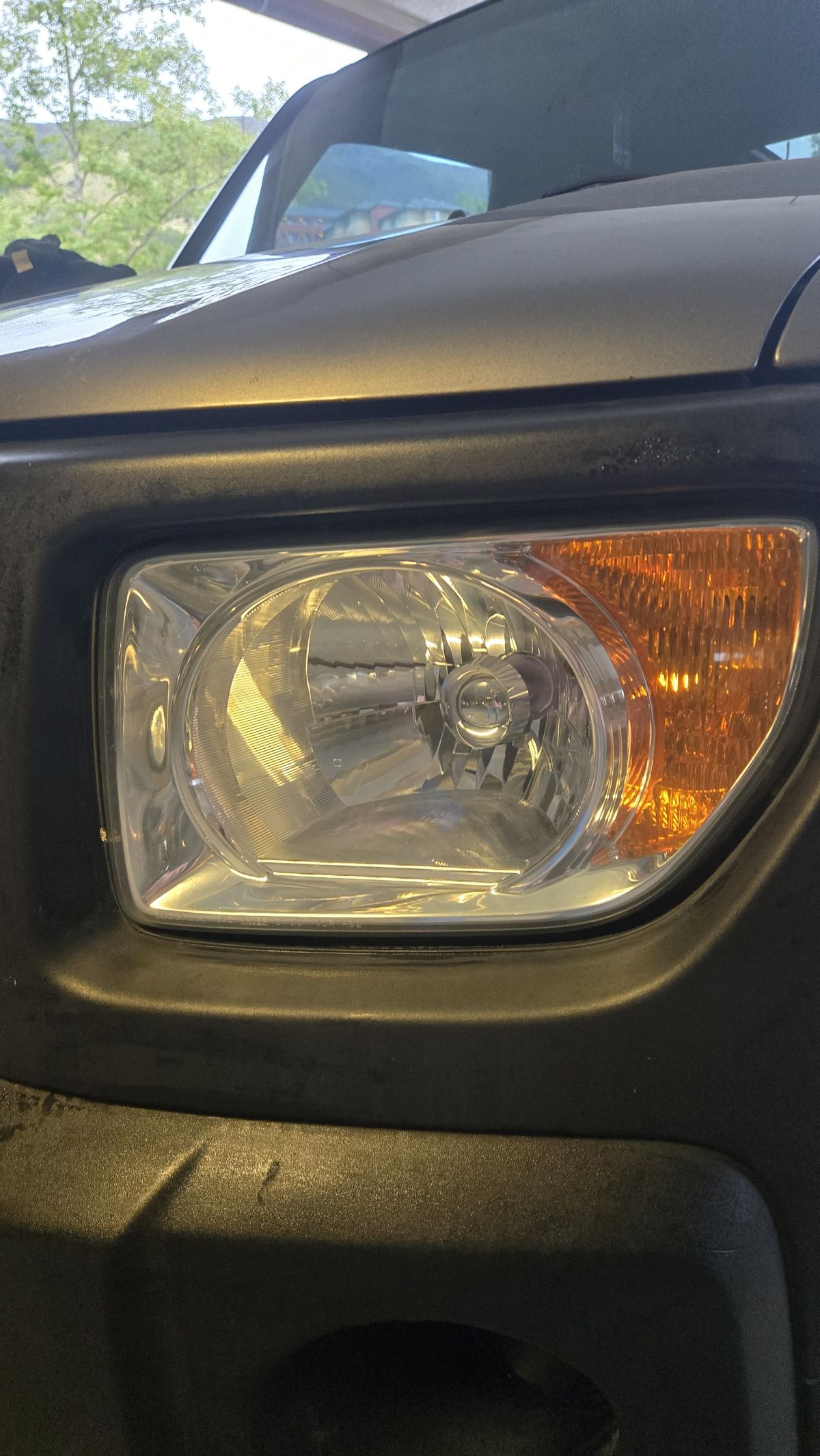 After headlight restoration