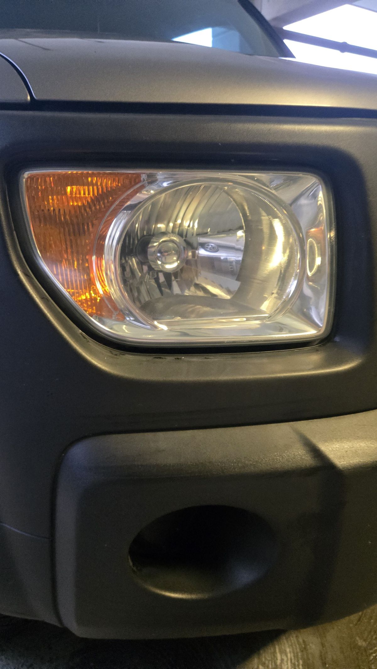 After headlight restoration